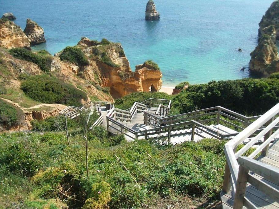 Apartamento Encantador A 100M Da Praia Carvoeiro  Exterior foto