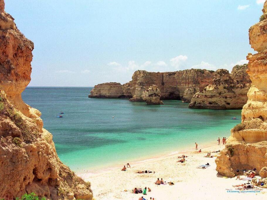 Apartamento Encantador A 100M Da Praia Carvoeiro  Exterior foto